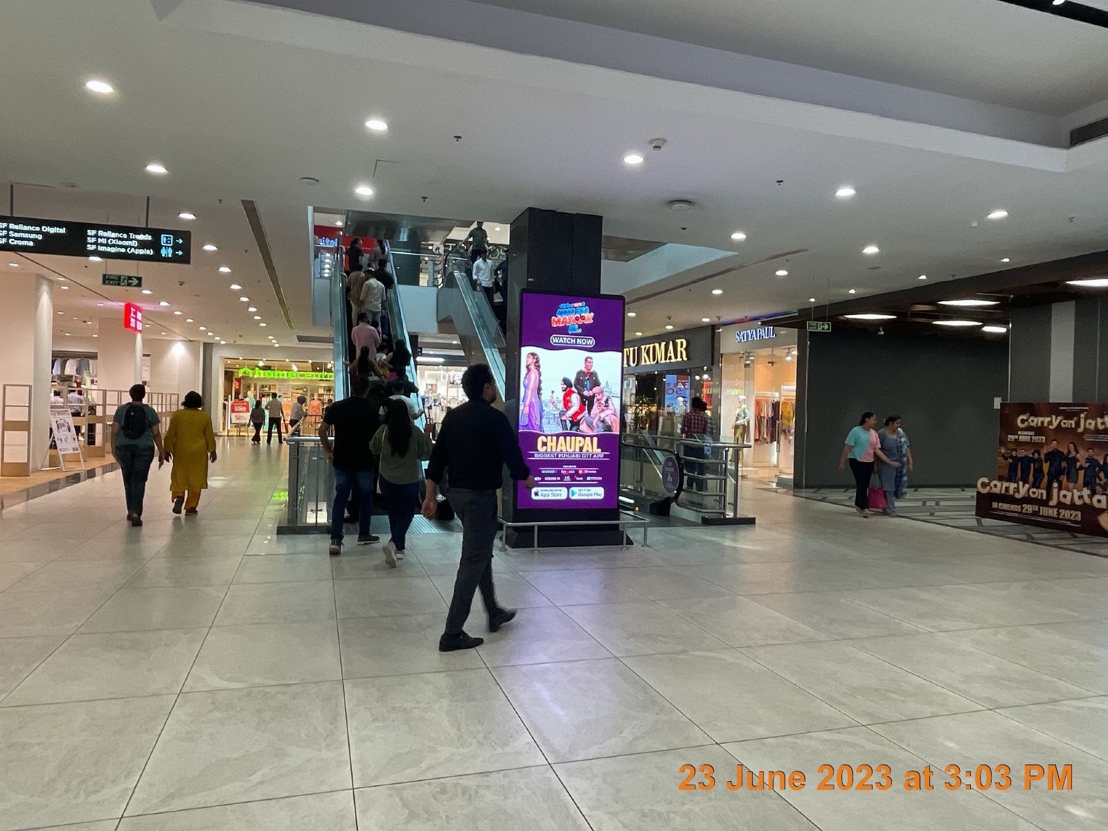 Elante Mall — Digital FSU 4 — Mall Branding in Chandigarh