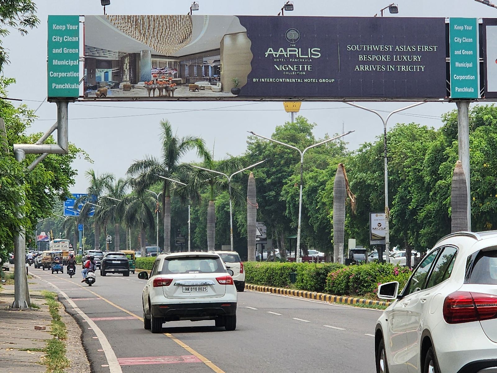 New Panchkula Near Sunlit Urbana / Sigma / Eledeco Arayana Towards Barwala — Unipole in Panchkula