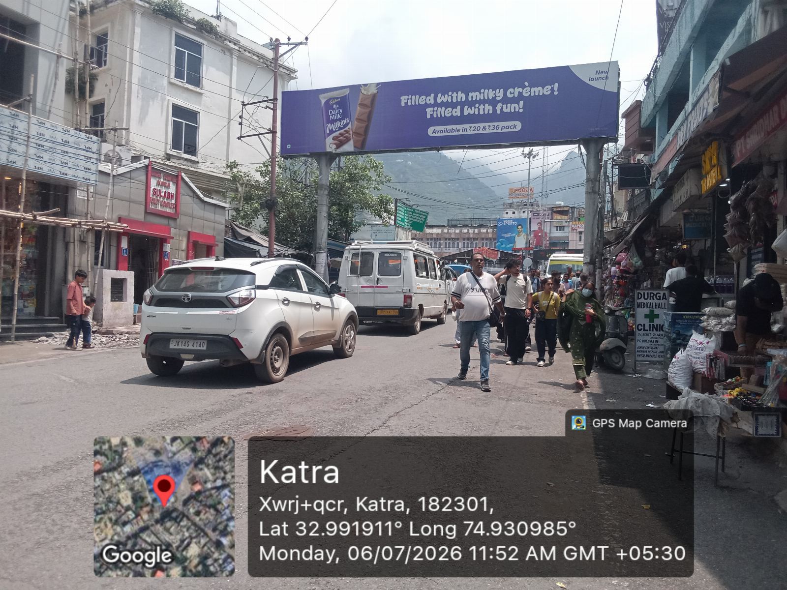 Near Macdonald Katra — Unipole in Katra
