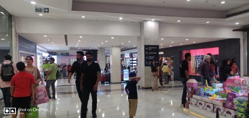 Elante Mall — Ground Floor near ALDO — Mall Branding in Chandigarh