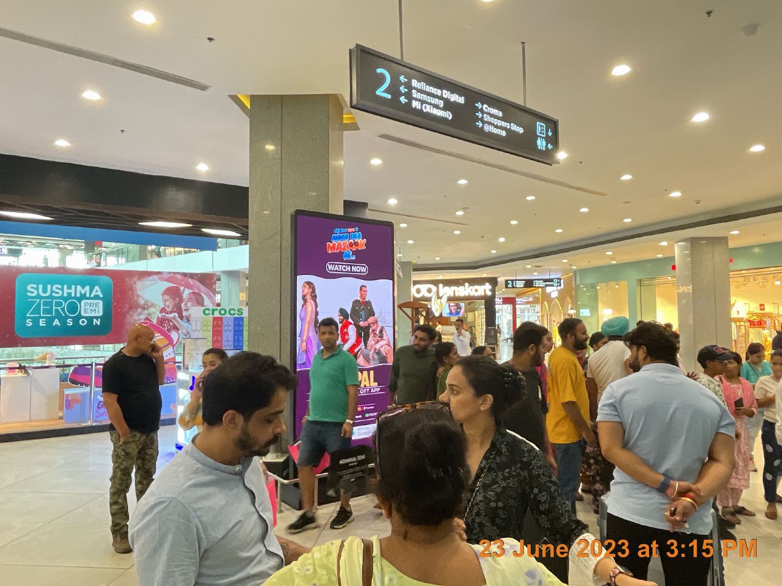 Elante Mall — Digital FSU 6 — Mall Branding in Chandigarh