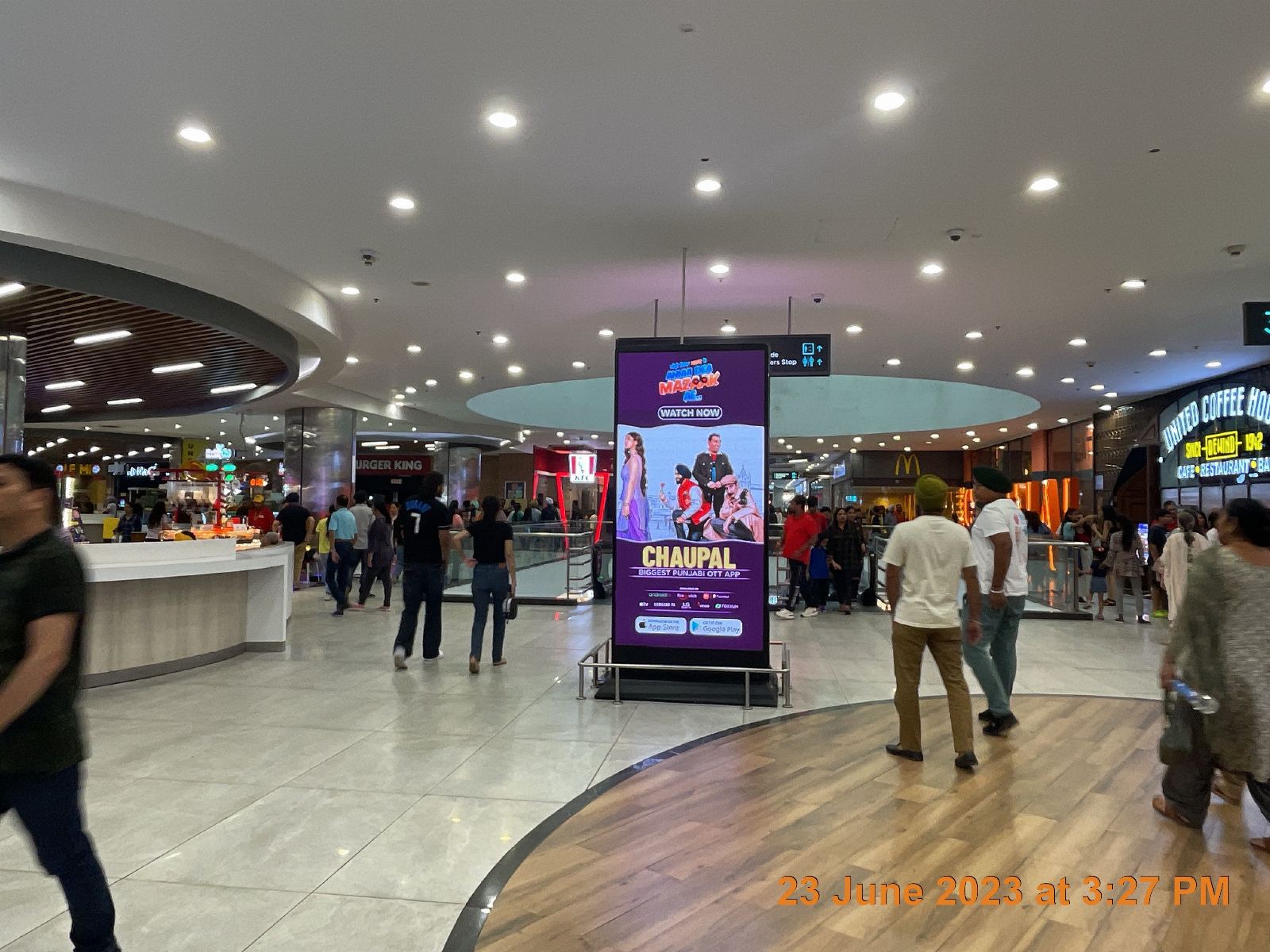 Elante Mall — Digital FSU 10 — Mall Branding in Chandigarh