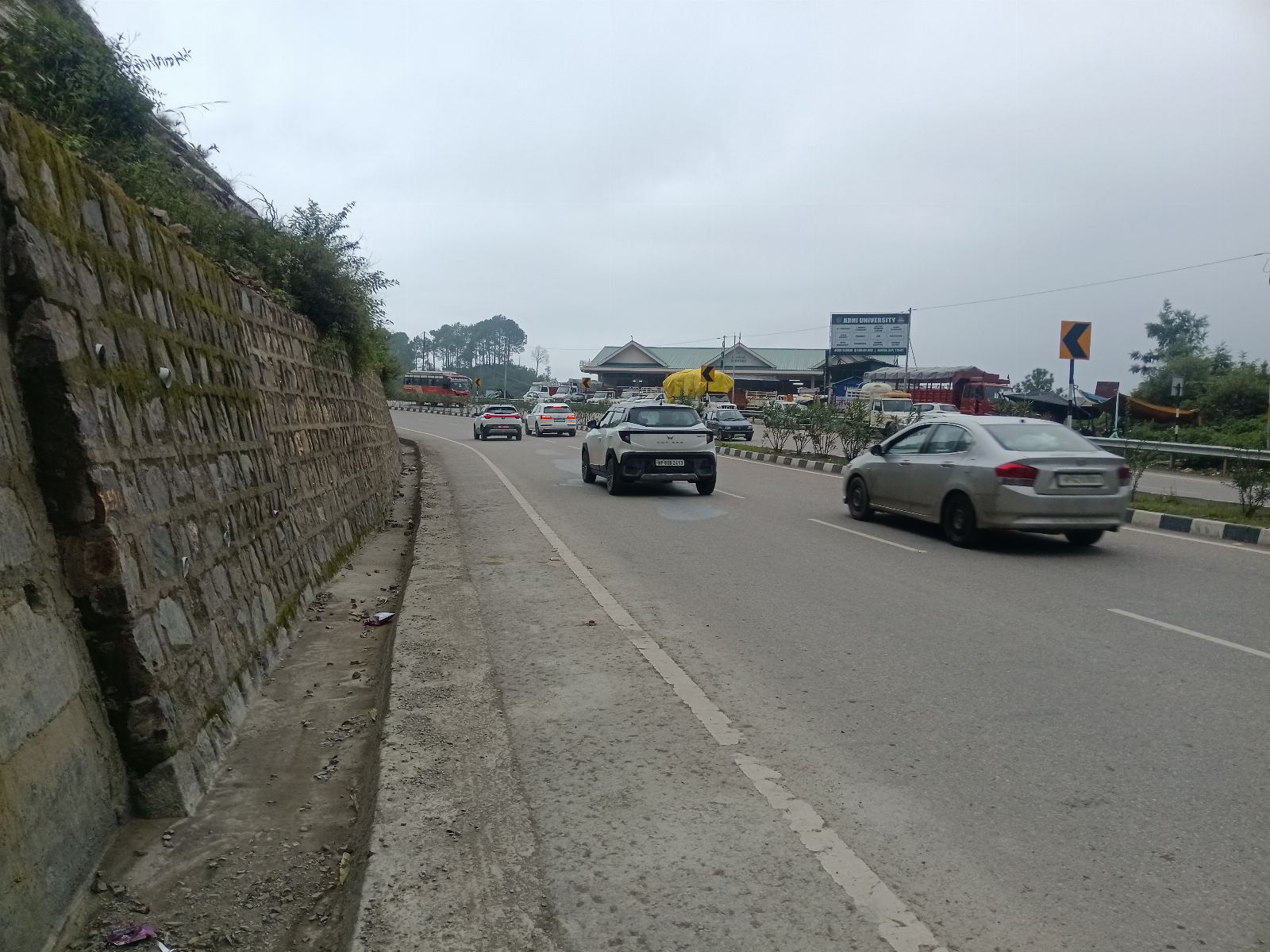 Wacknaghat Facing Shimla — Hoarding in Wakhna-Ghat