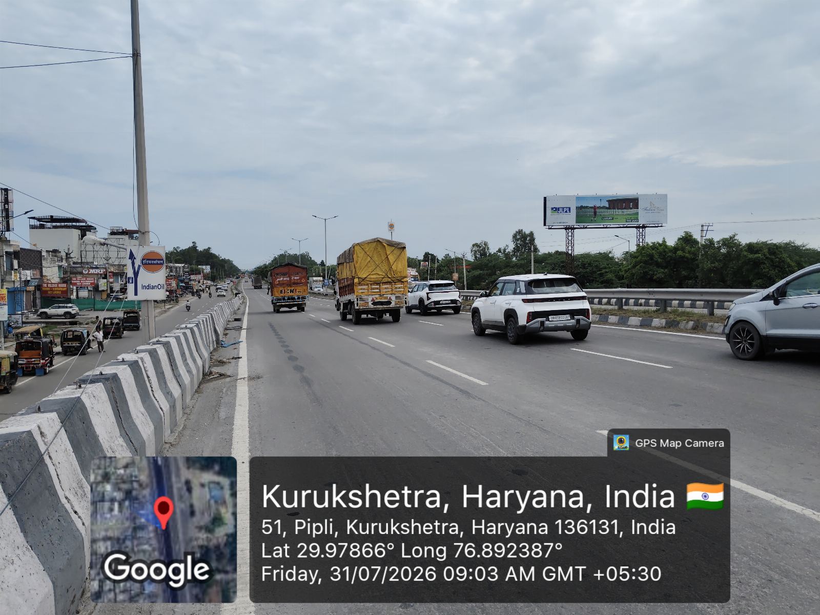 Bus Stand Entry — Unipole in Shahabad