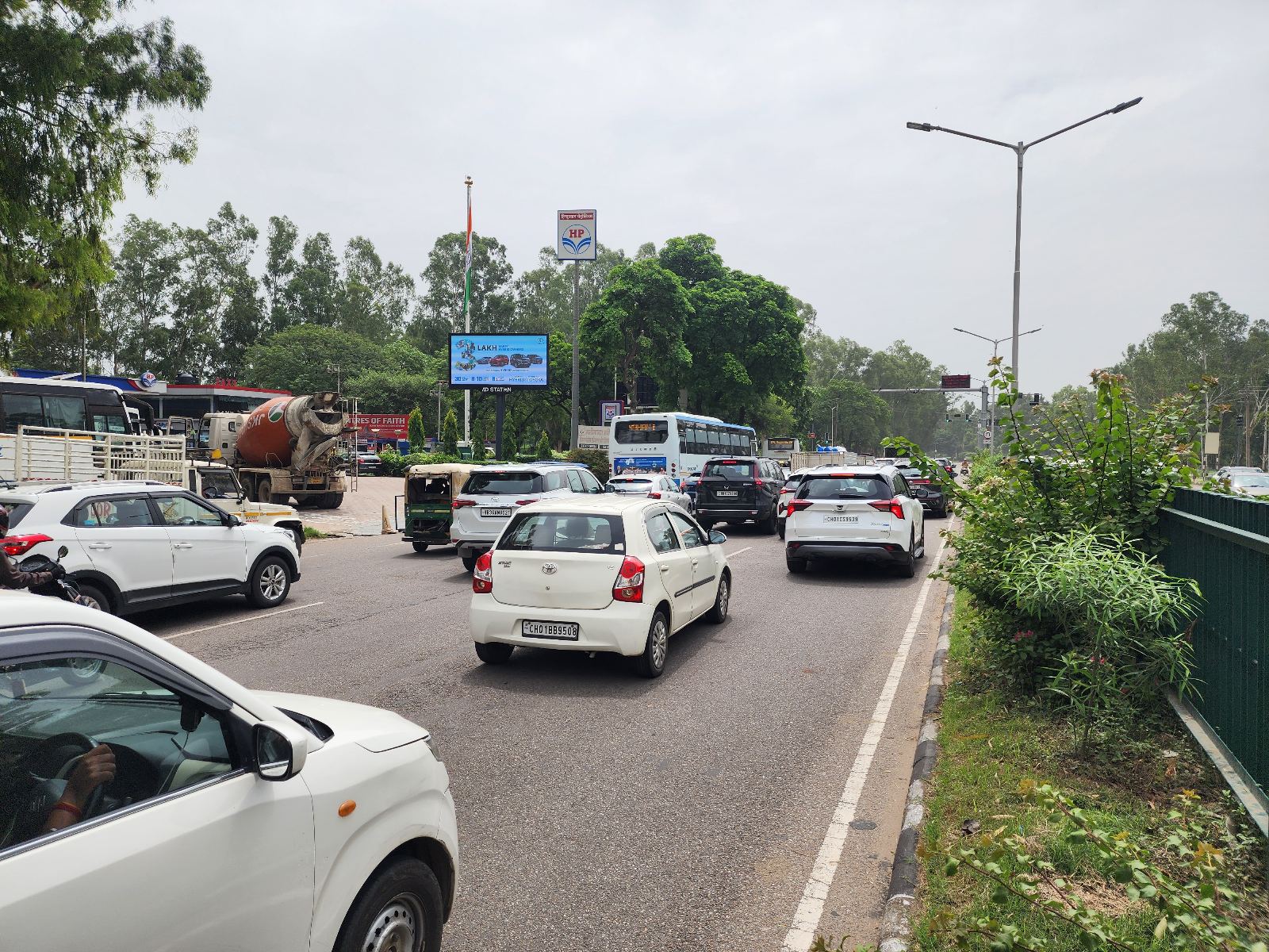 Chandigarh Sector 34 Shopping Center/ Opposite Citco Restaurant — LED Screen in Chandigarh