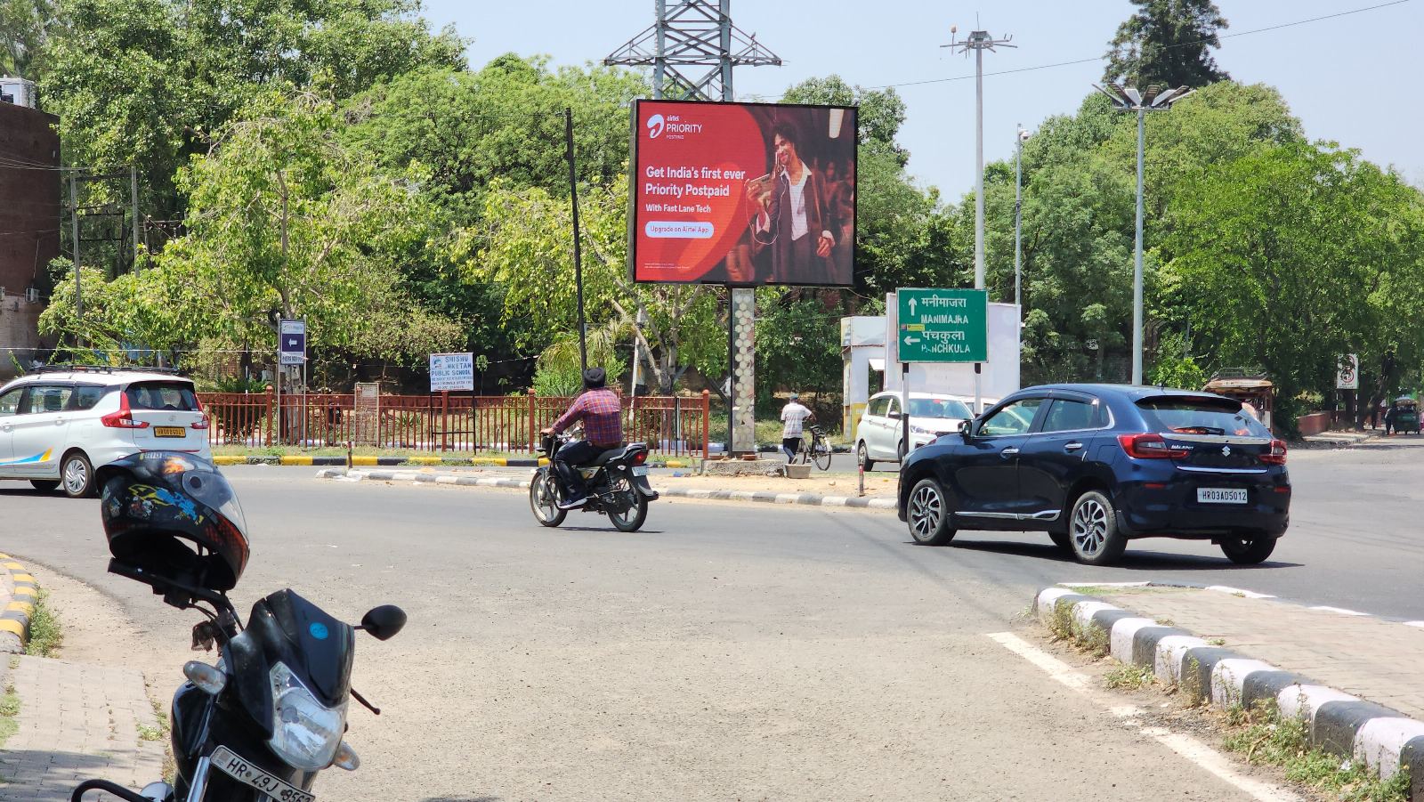 Sector 10 Main Market — LED Screen in Panchkula