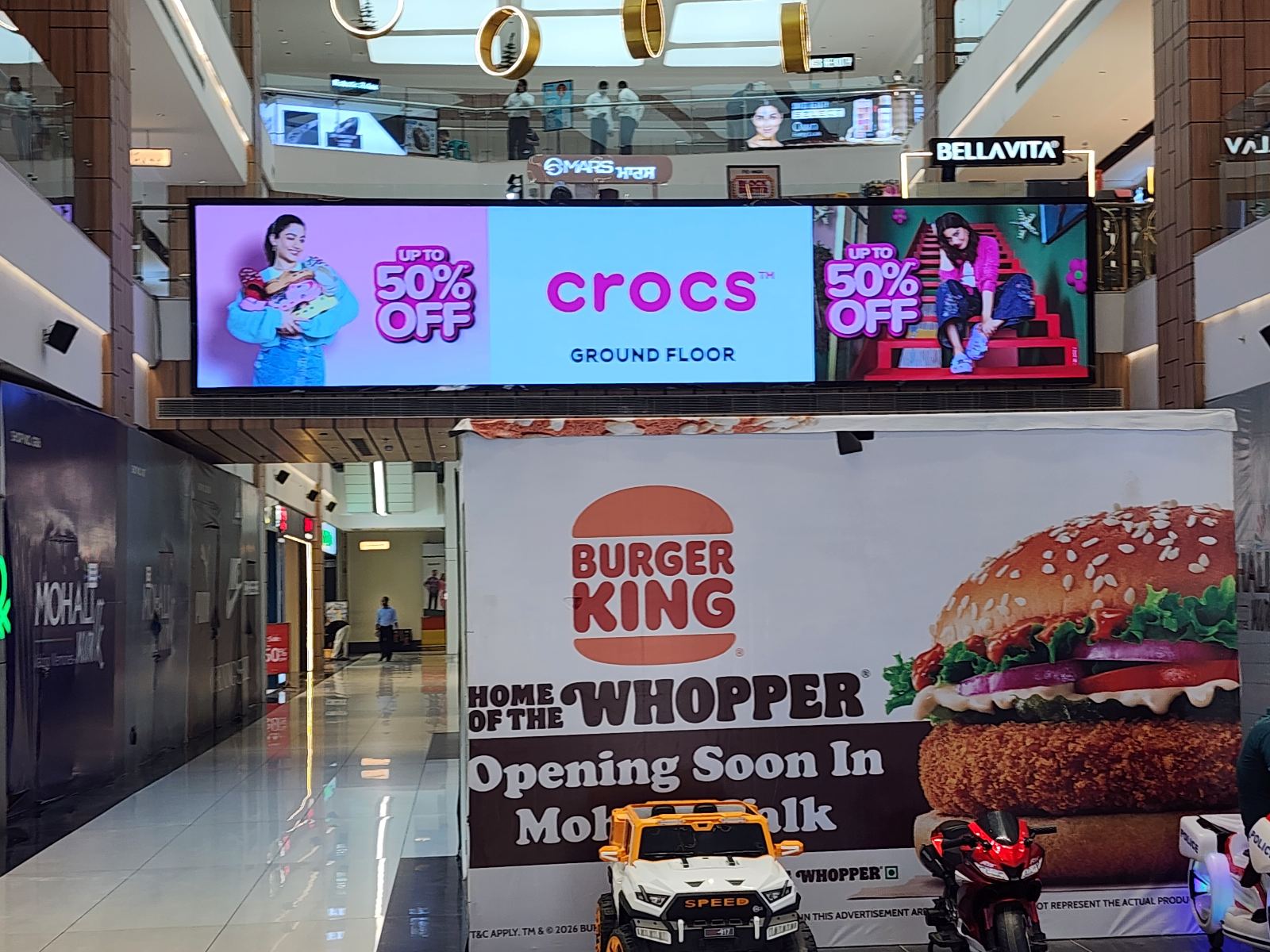 Mohali Walk Mall — Mall Branding in Mohali